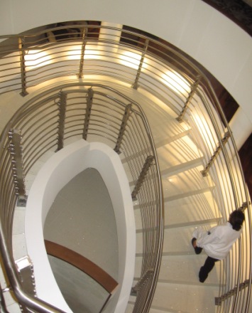 Inox, curved, multi line application