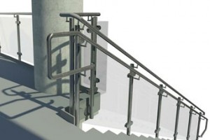 Revit software allows us to create full-hd models during the handrail design phase.