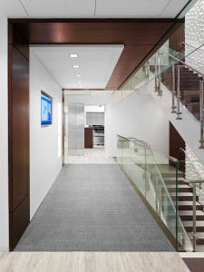 HDI Konic Railing award winning design foyer