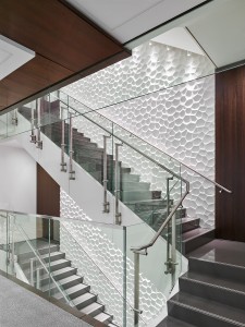 HDI Konic Railing award winning design smoke baffle