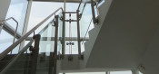Glass railing system