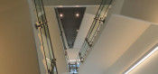 Glass railing system