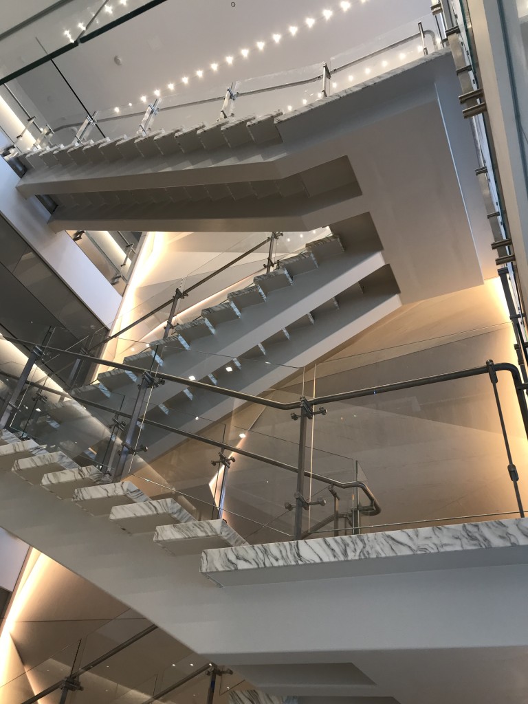 Kubit Glass railing at Market Axess NYC