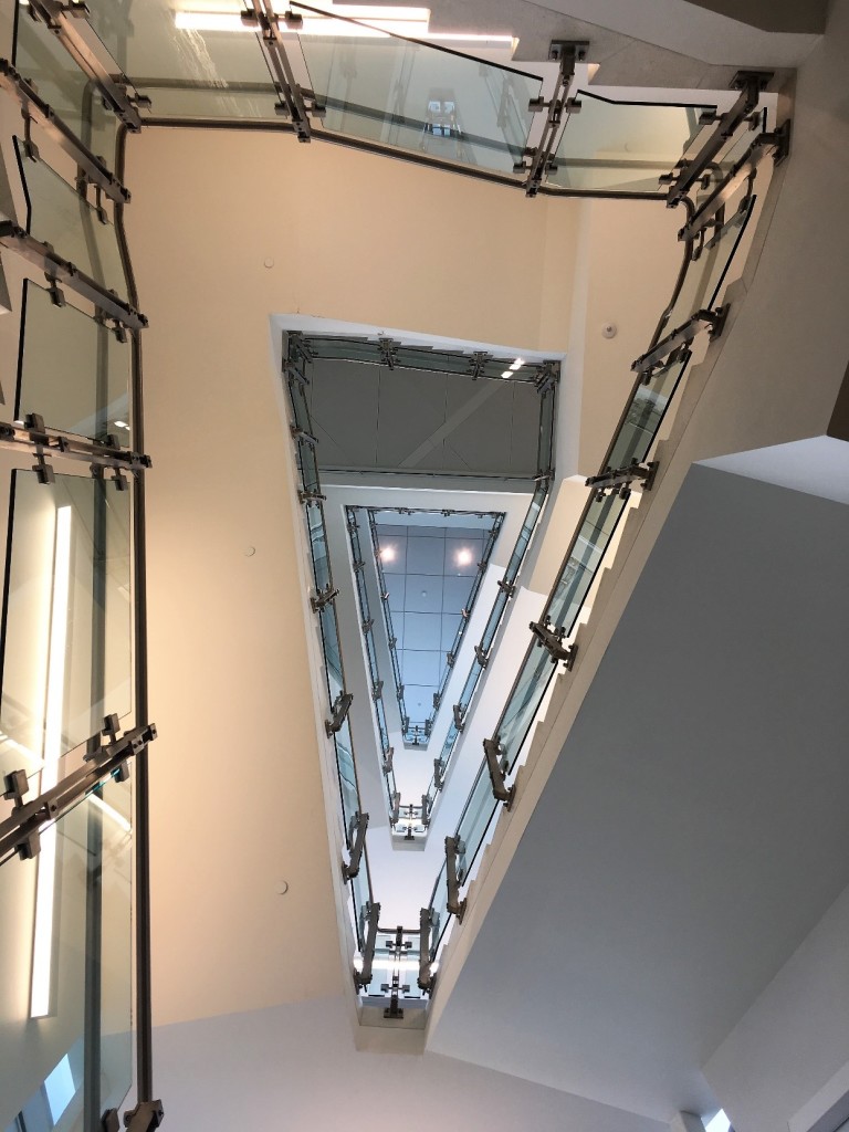 Rutgers Engineering Facility Railing