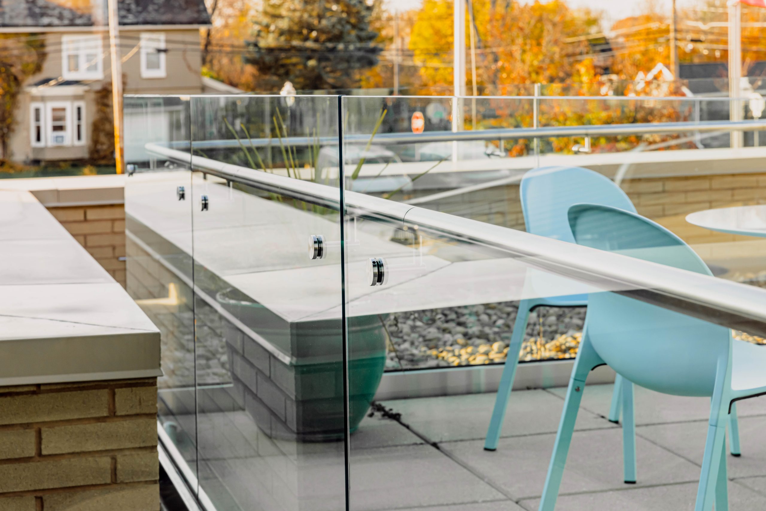 Optik™ Shoe install on rooftop deck