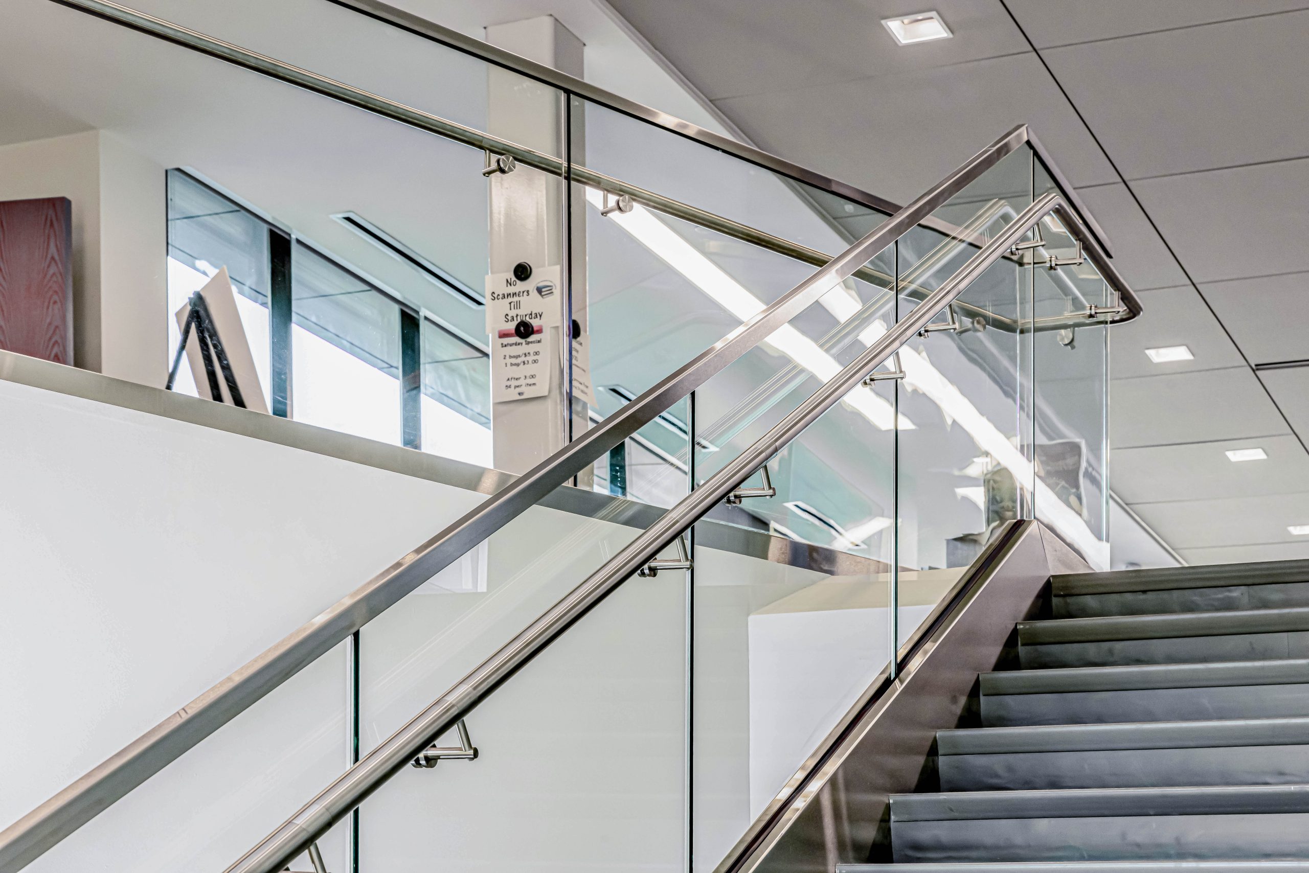 Optik™ Shoe install ascending staircase